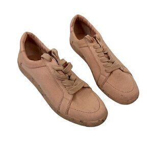 NWOT Treasure & Bond Monroe Canvas Flecked Rubber‎ Sole Sneaker Coral Size 7